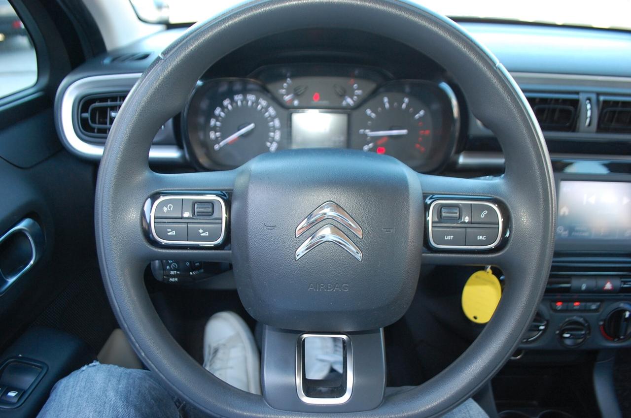 Citroen C3 1.5 bluehdi 100CV Feel S&S Uff Italy USB Clima
