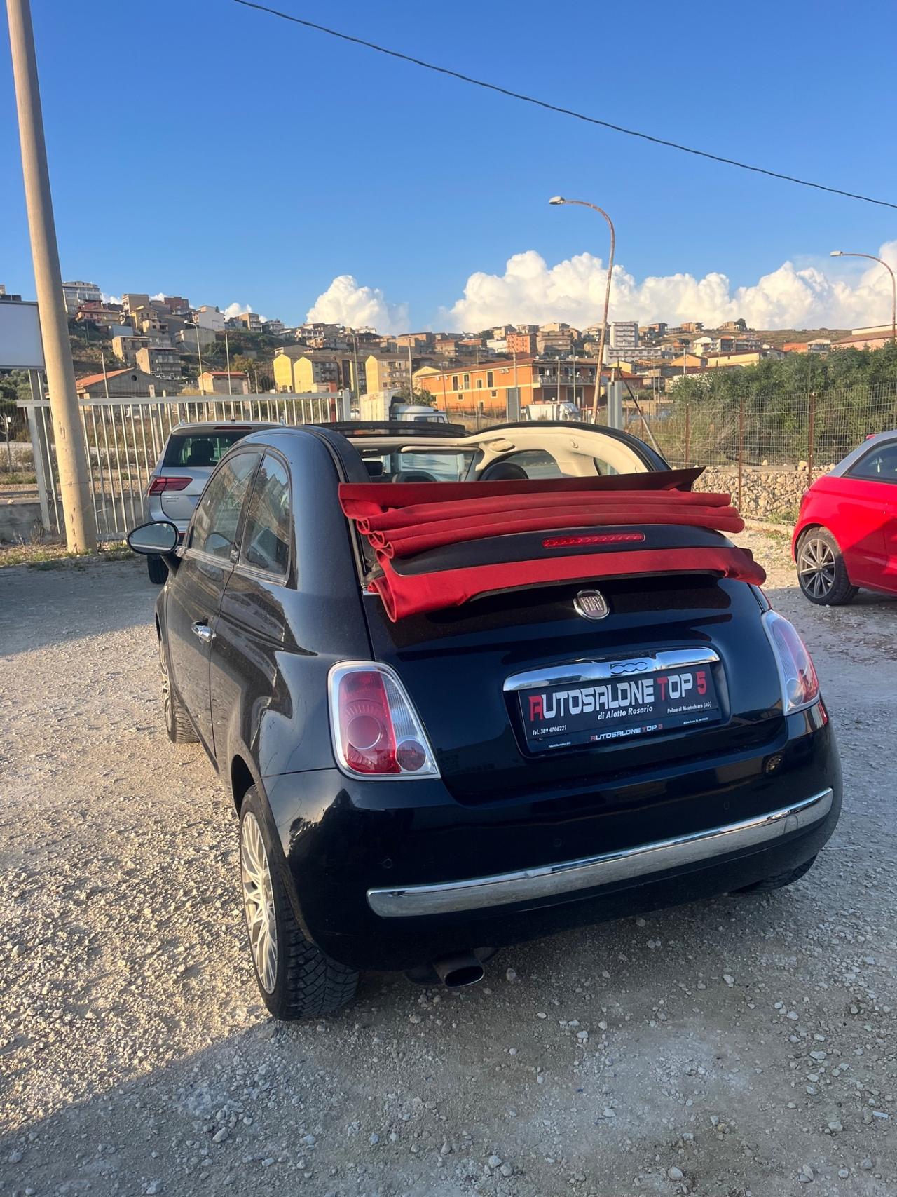 Fiat 500 Fiat 500c cabrio 1.2 benzina anno 2013