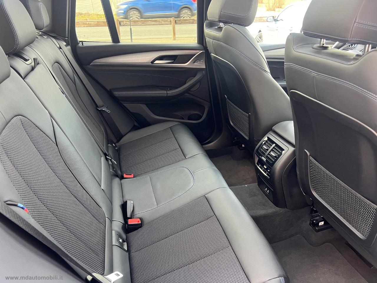 BMW X3 xDrive20d 48V Msport TETTO 20 CAMERA TAGLIANDI BMW