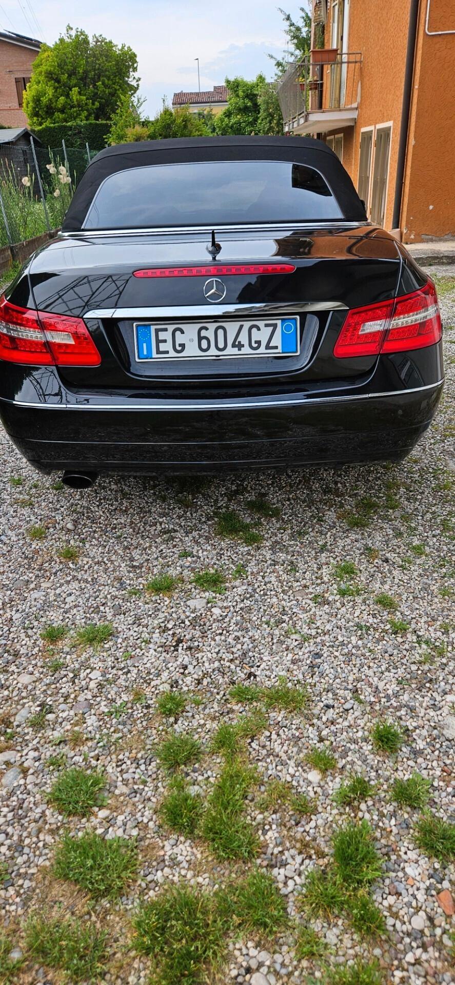 Mercedes-benz E 220 CDI Cabrio BlueEFFICIENCY Avantgarde