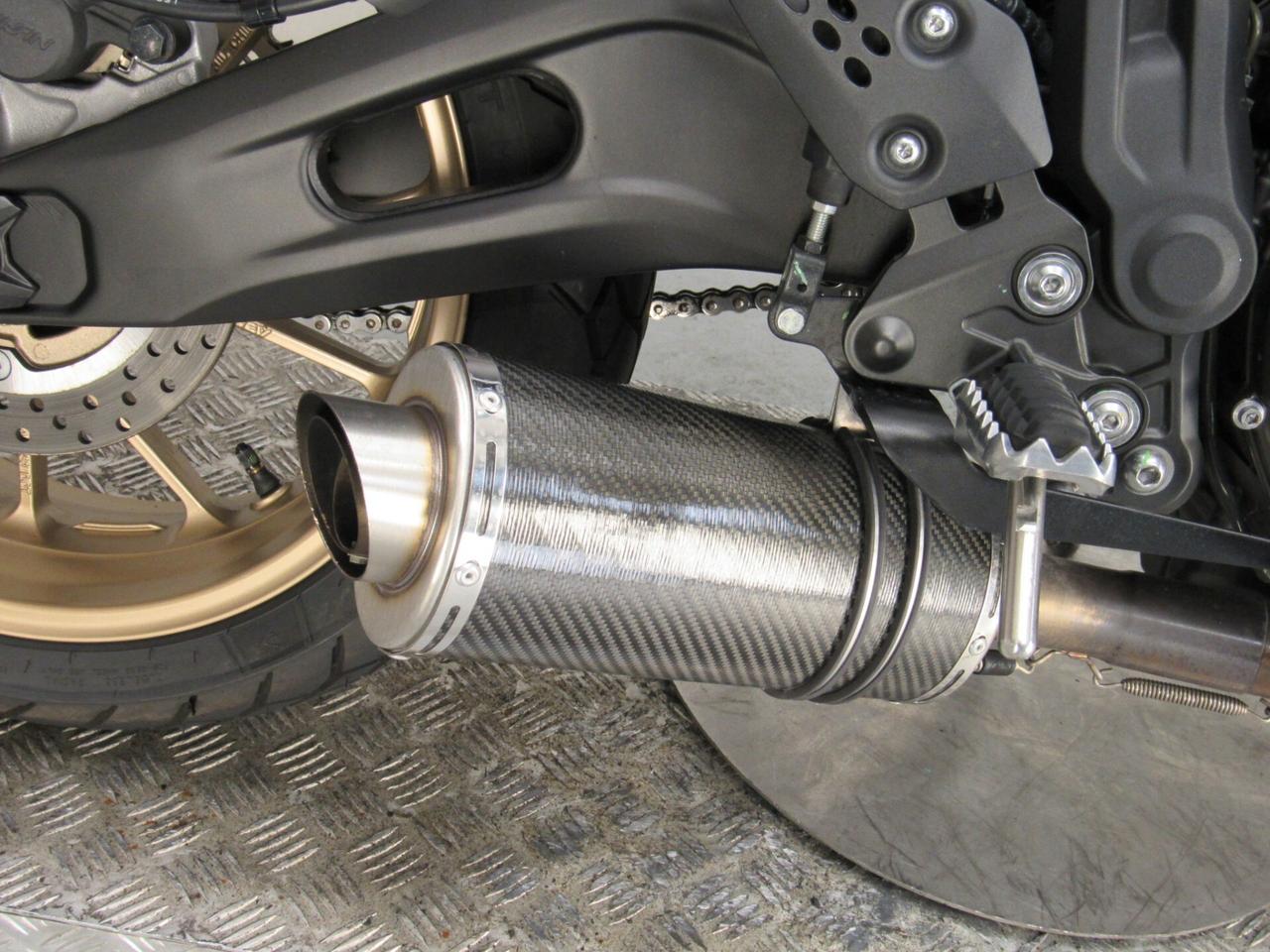 Yamaha XSR 700 ABS X-TRIBUTE SCARICO CARBON