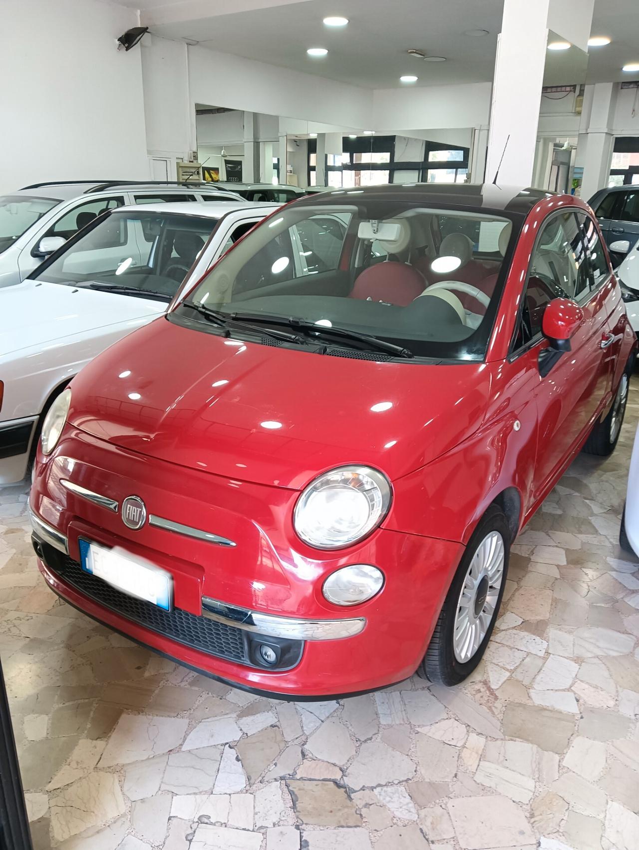 Fiat 500 1.2 Cult Int.PELLE / Tetto panoramico EURO 5 A