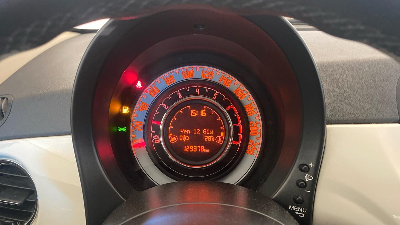 Fiat 500 LOUNGE 1.2 69cv *TETTO PANORAMICO*
