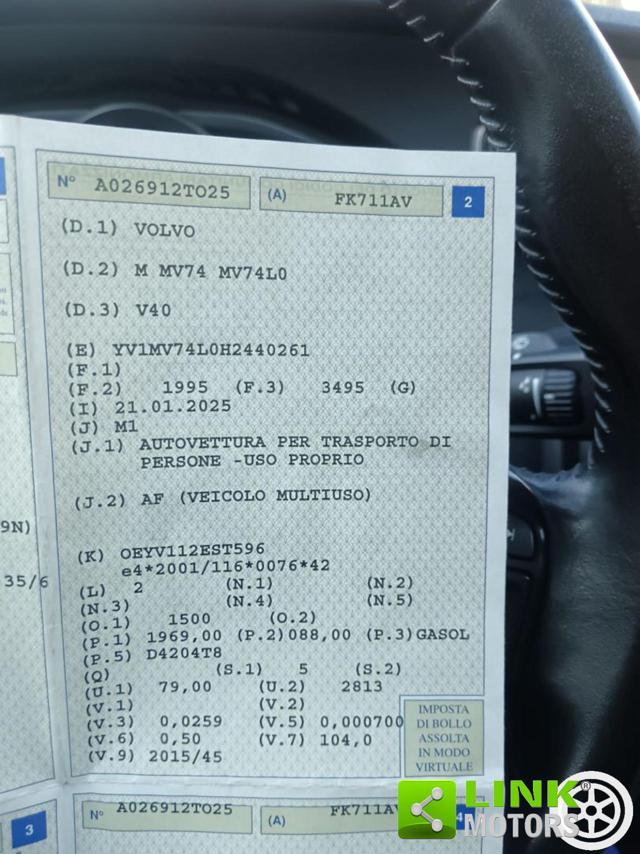 VOLVO V40 D2 'eco' Geartronic Business