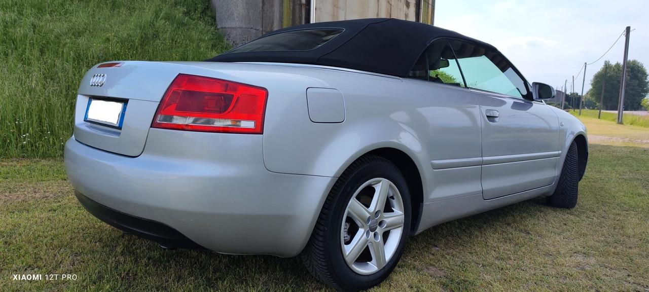 Audi A4 CABRIO 2500V6 TDI MANUALE 6m ASI