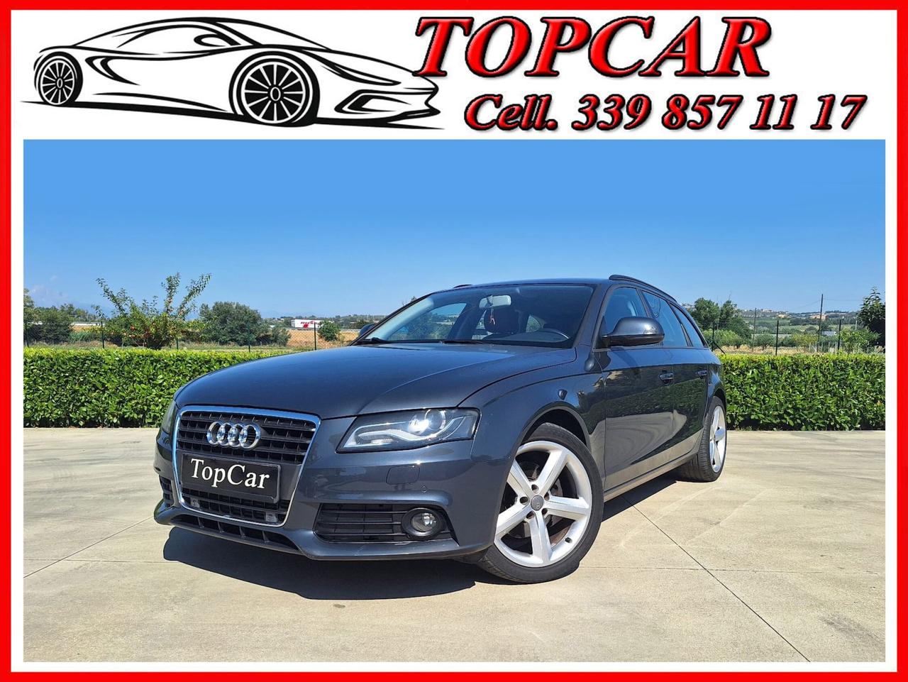 Audi A4 Avant 2.0 TDI Sport Paket 2008 Xeno Pelle