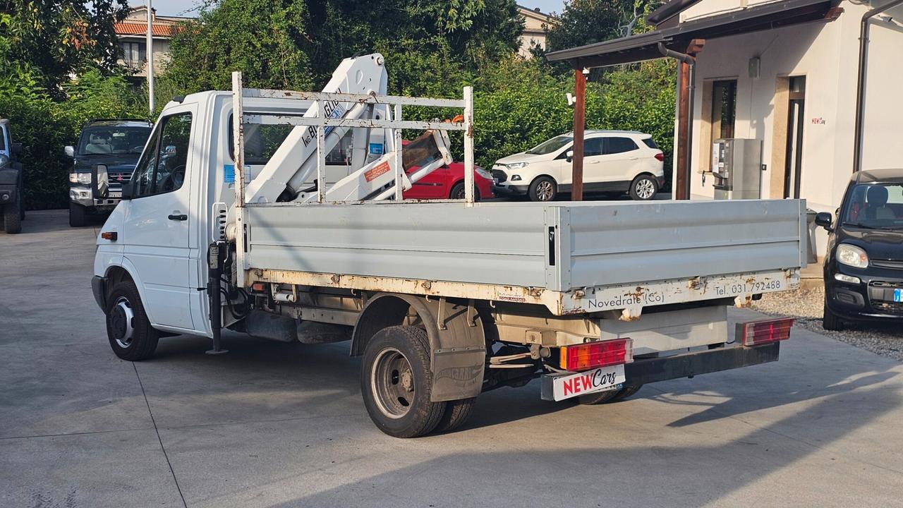 Mercedes Benz sprinter 413 dci con gru gemellato