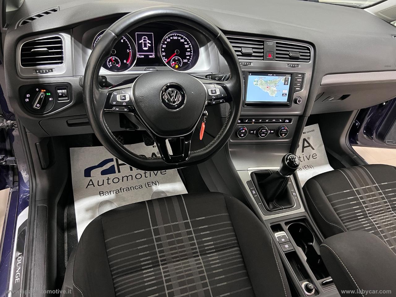 VOLKSWAGEN Golf 1.6TDI 110CV NAVI SENSORI CLIMATRONIC