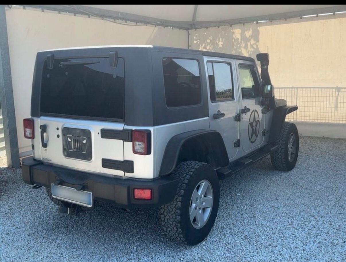 Jeep Wrangler Unlimited 2.8 CRD sahara Auto GARANZIA