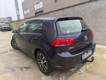 VW GOLF 7 R-LINE 1.6TDI GANCIO TRAINO 1500kg