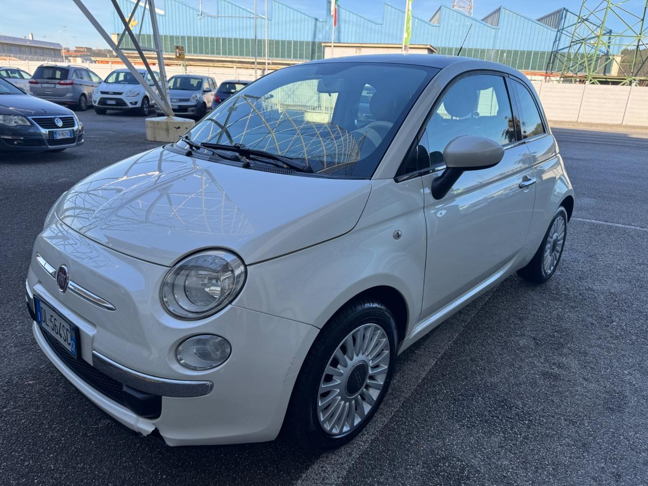 Fiat 500 1.2 Lounge bianco perla