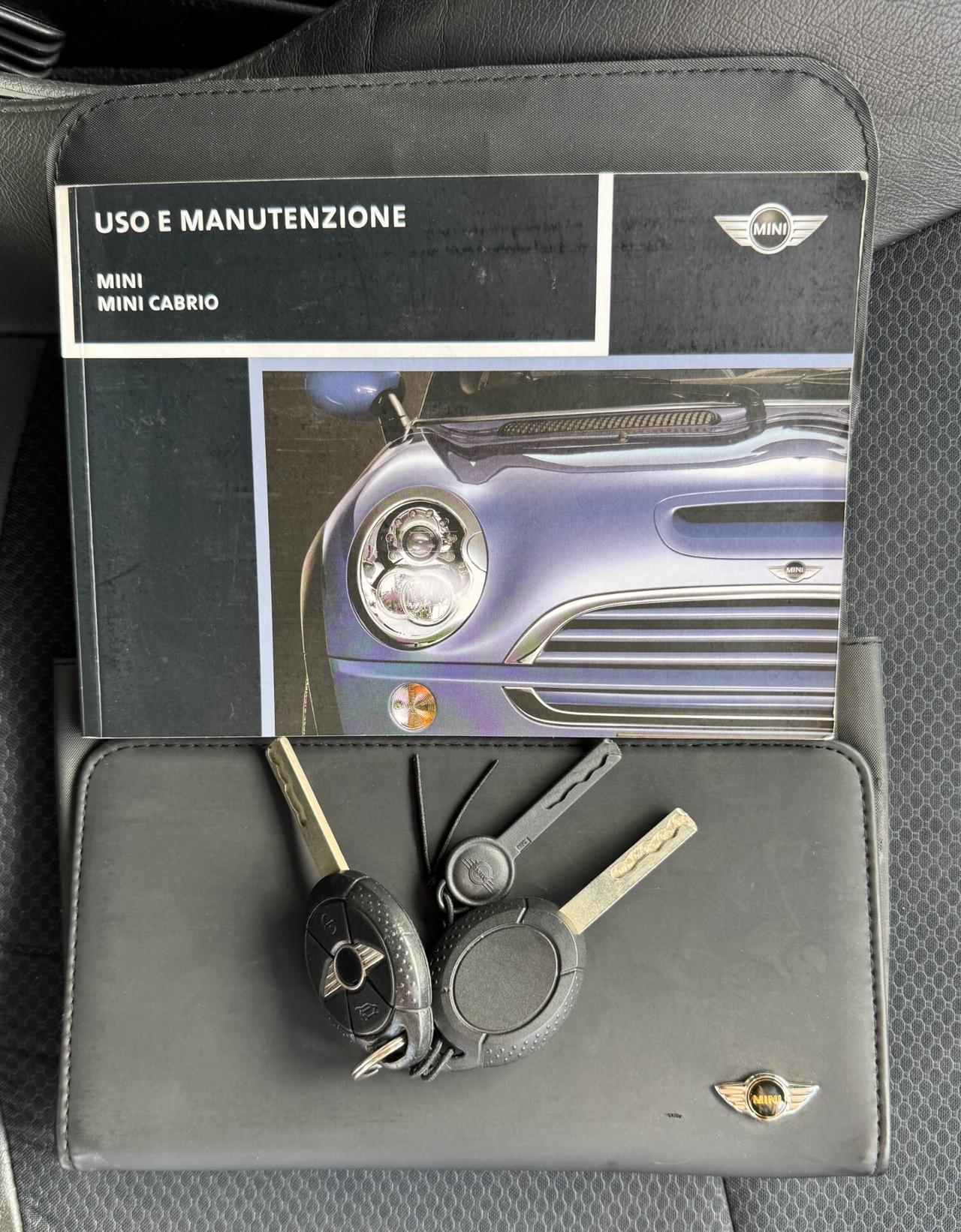 Mini Cabrio 1.6 85kw Benz *Catena Distribuz.*doppio treno di cerchi lega*