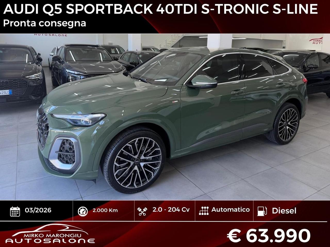 Audi Q5 SPB 40 TDI quattro S tronic line FINANZIABILE