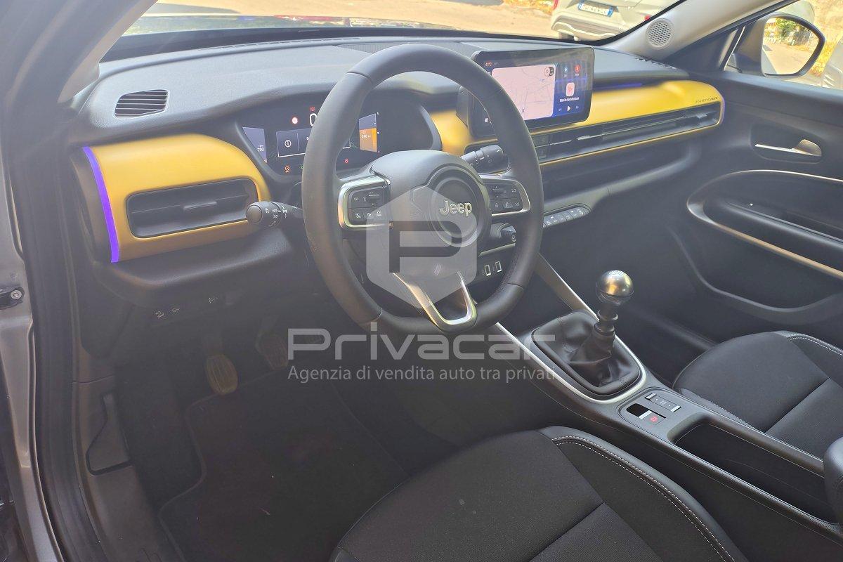 JEEP Avenger 1.2 Turbo 100 CV Summit