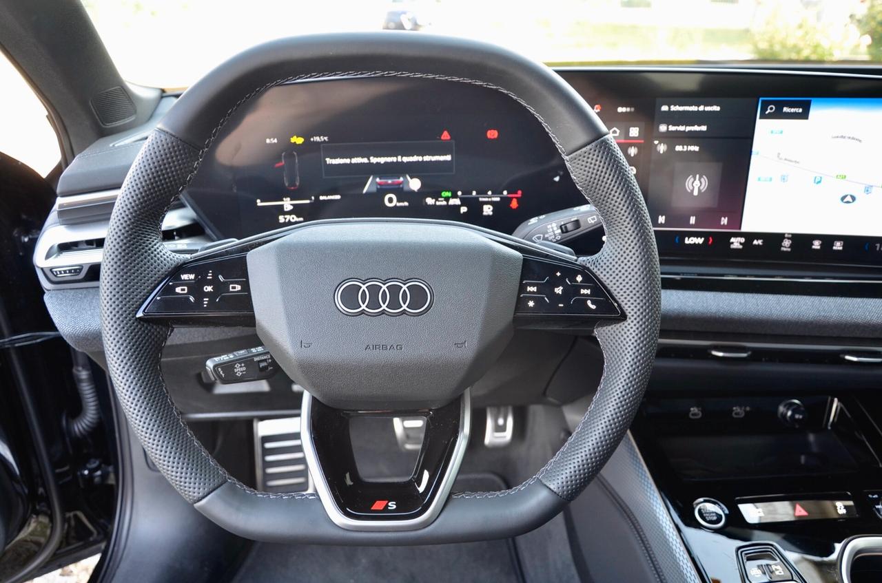 AUDI A6 AVANT 3.0 TFSI MHEV MILD HYBRID S-LINE EDITION QUATTRO 367cv S-TRONIC, AUTO PARI AL NUOVO, UNICOPROPRIETARIO, EURO 6E, GARANZIA AUDI 08/2029, 21", MATRIX, NERO LOOK, 360°, PERMUTE