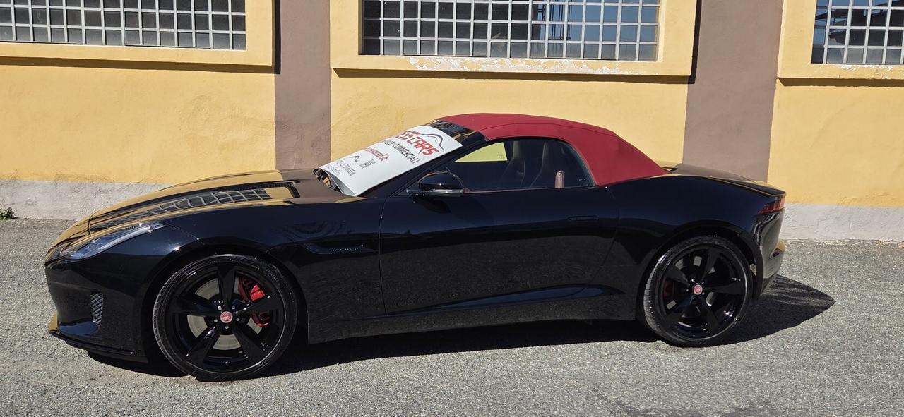 Jaguar F-Type 3.0 V6 340 CV COUPE' CABRIO KM.84000 CERTIFICATI UNICO PROPRIETARIO!