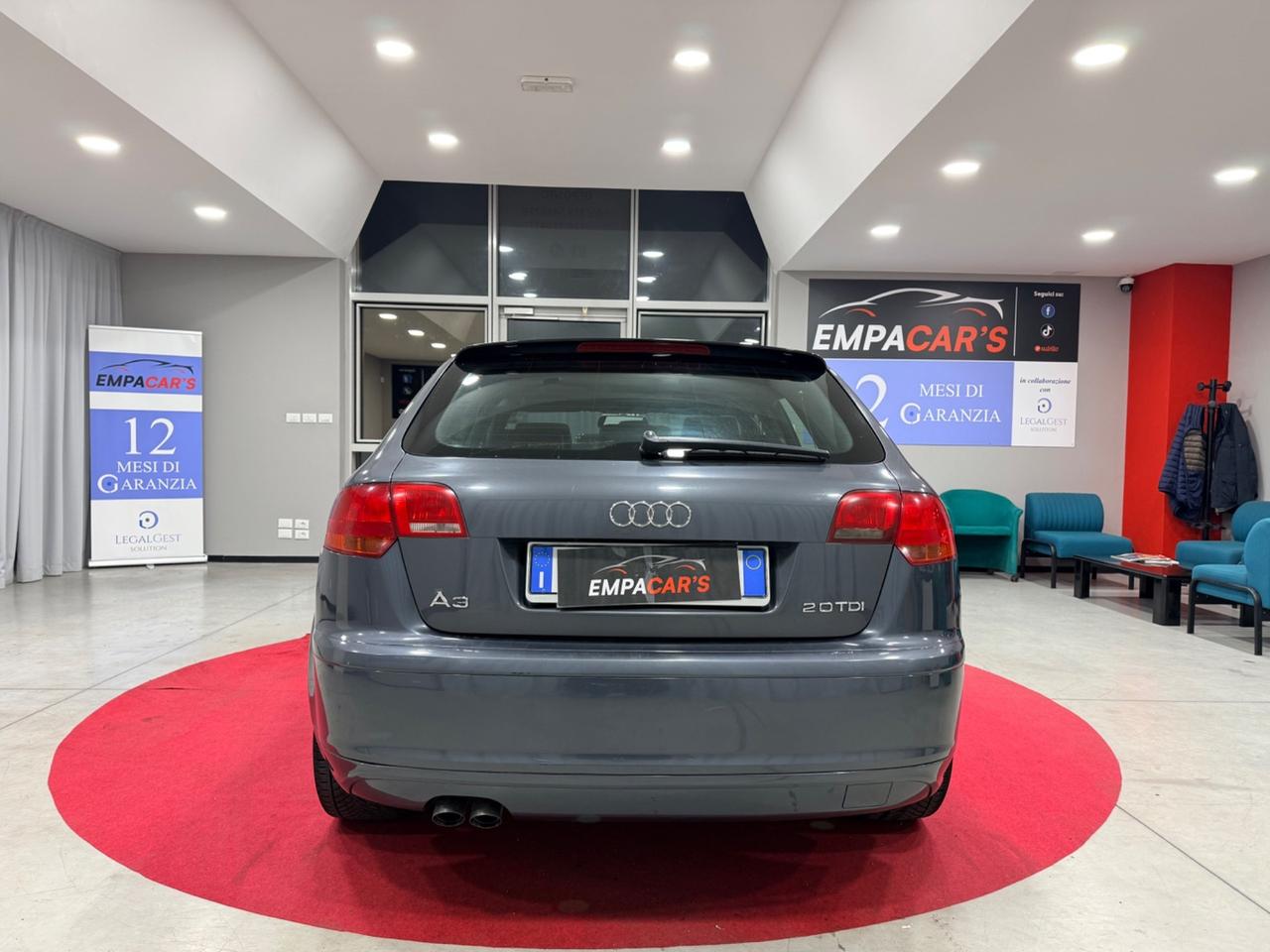 Audi A3 SPB 2.0 TDI 140CV S-LINE OK NEOPATENTATI