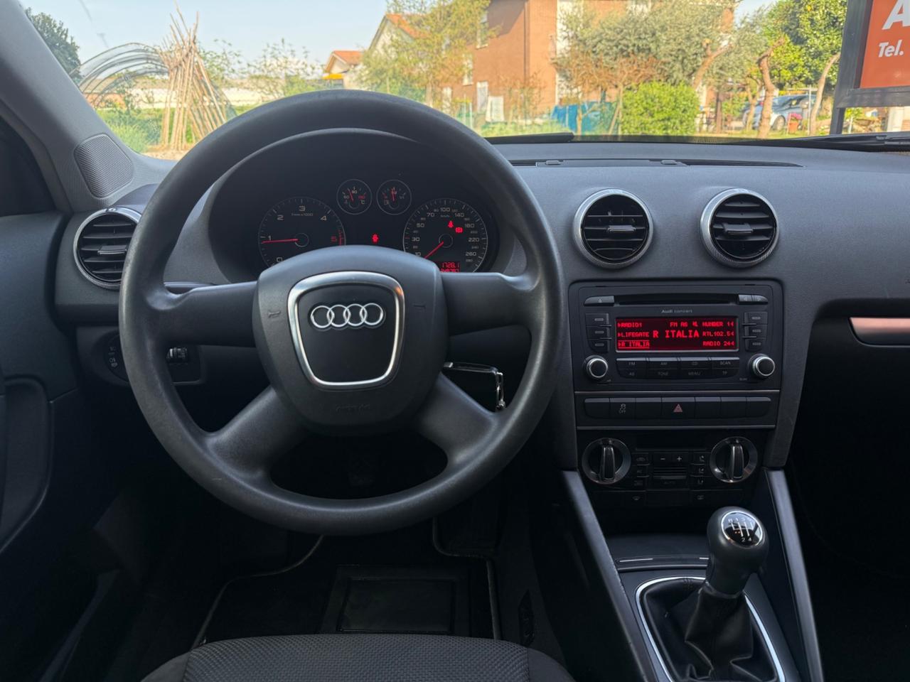 Audi A3 1.6 TDI 90 CV Ambition Ok Neop.