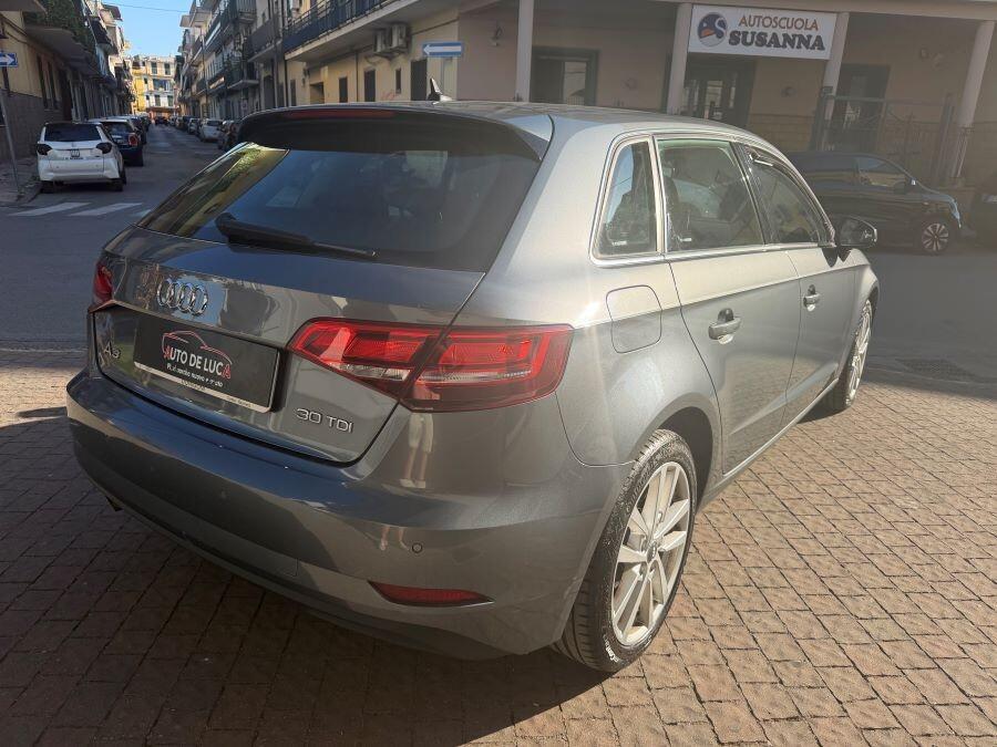 AUDI A3 SPB 1.6 TDI 116 STRONIC SPORT CERTIFICATA