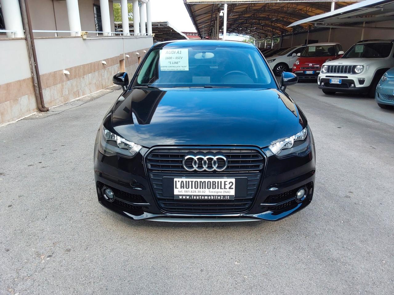 Audi A1 SPB 1.6 90 CV TDI S line 5 Porte.
