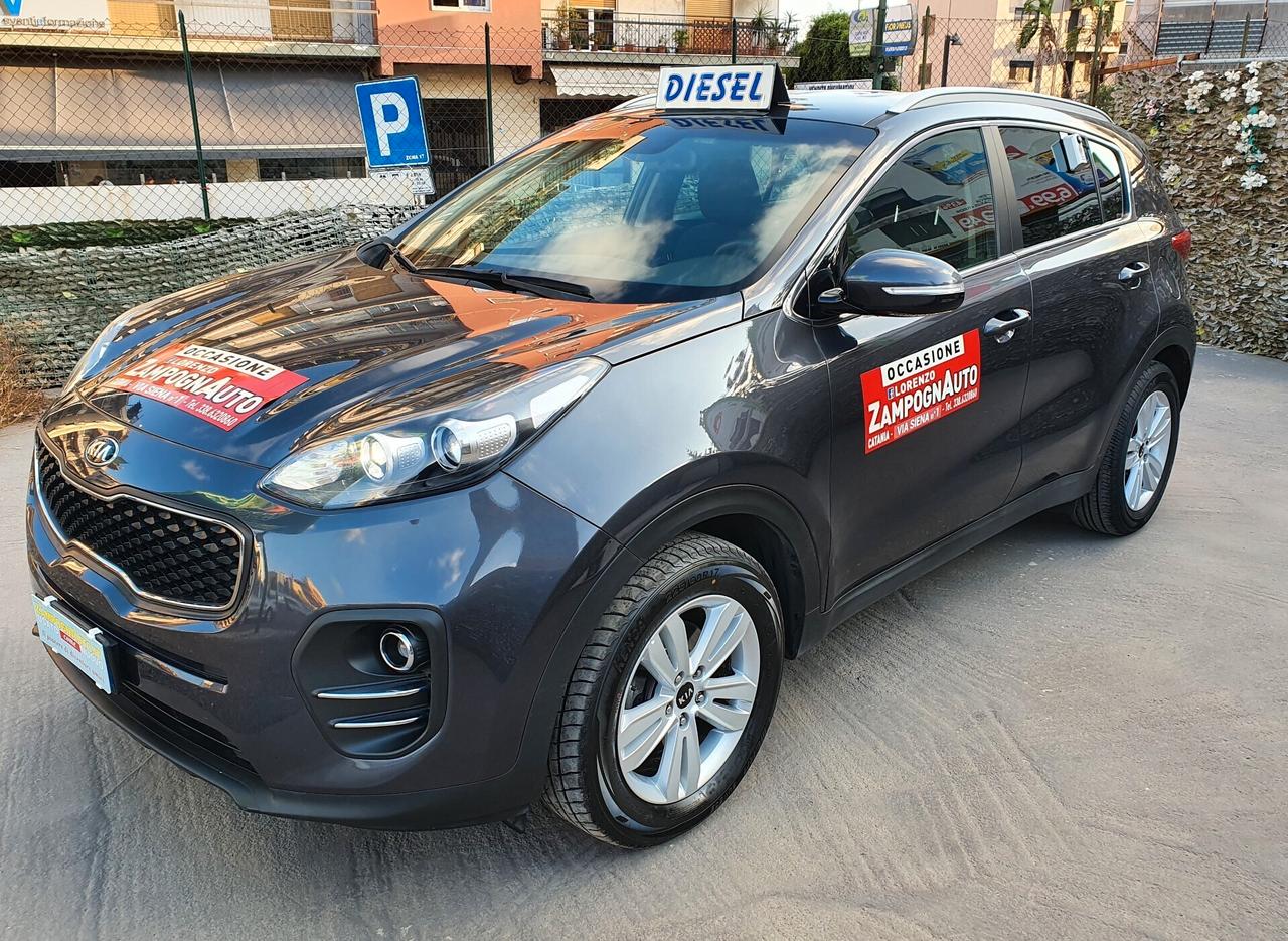 KIA SPORTAGE 1.7 CRDi 115Cv NUOVISSIMA ZAMPOGNAUTO CT