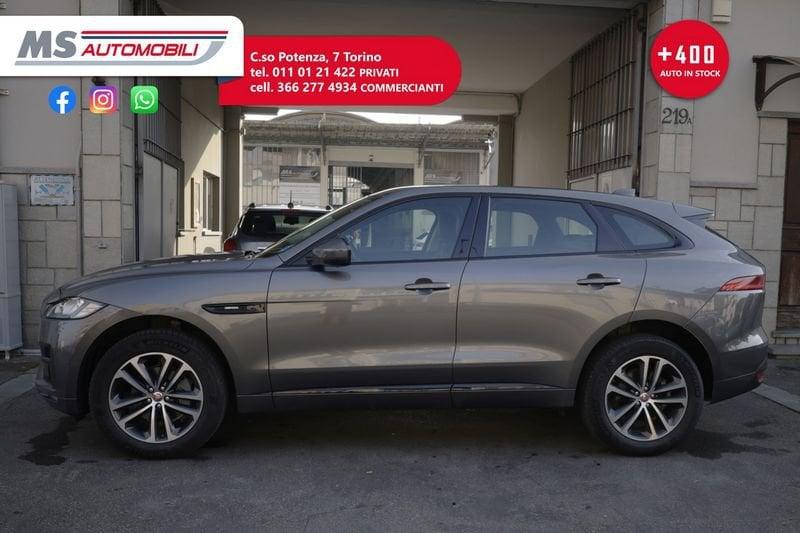 Jaguar F-Pace Jaguar F-Pace 2.0d 180 CV AWD MOTORE ROTTO Unicoproprietario