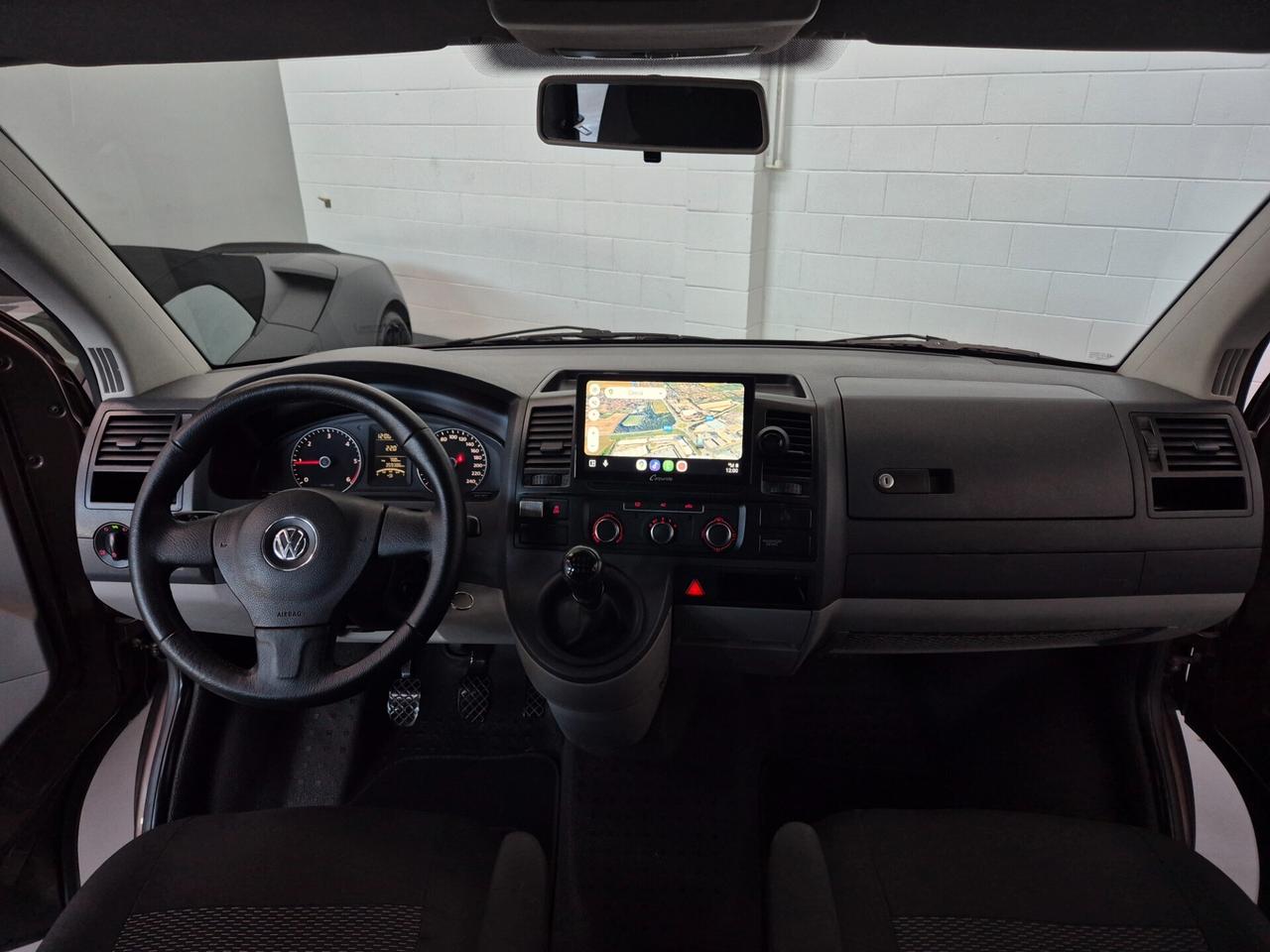 Volkswagen T5 Caravelle 2.0d 140cv 5P CarPlay Navi Ganciotraino Subwoofer