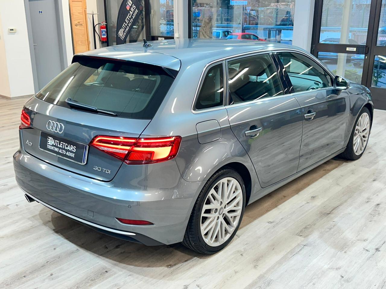 AUDI A3 SBK 30 1.6TDI 116CV 2019 MANUALE