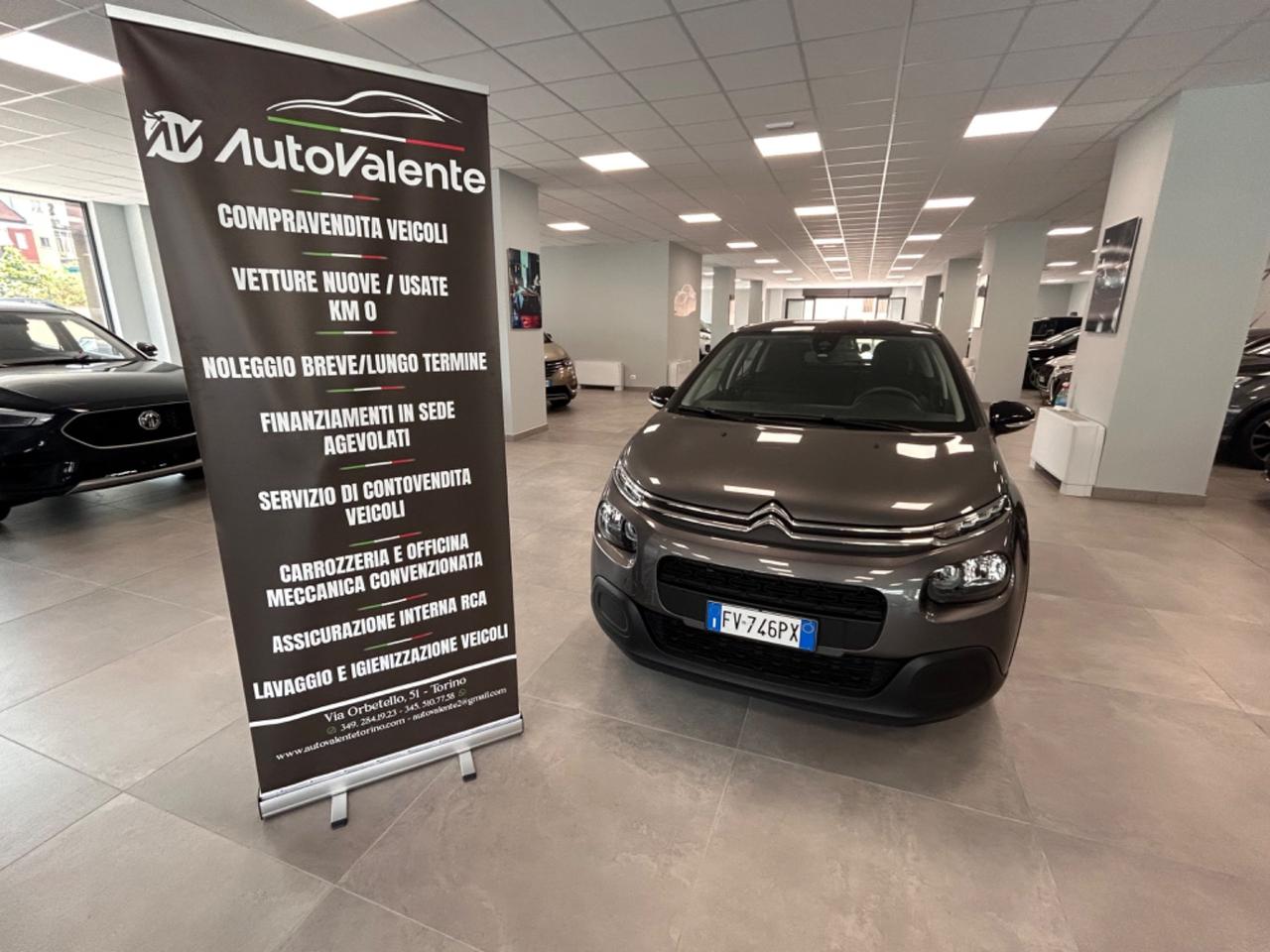 Citroen C3 Shine 1.2 benzina 82cv 2019 km 33000