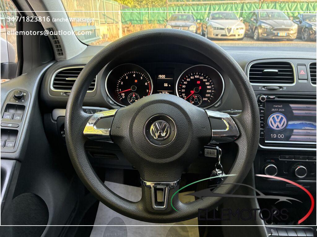 Volkswagen Golf VI 2008 VOLKSWAGEN GOLF 1.6 TDI COMFORTLINE UNICO PROP. NAVI LED PDC