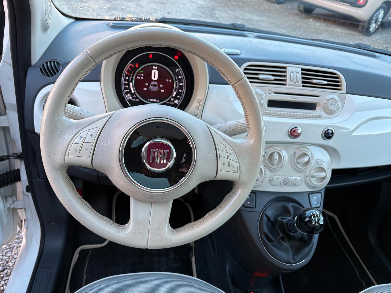 Fiat 500 1.2 GPL- Lounge-Unico proprietario