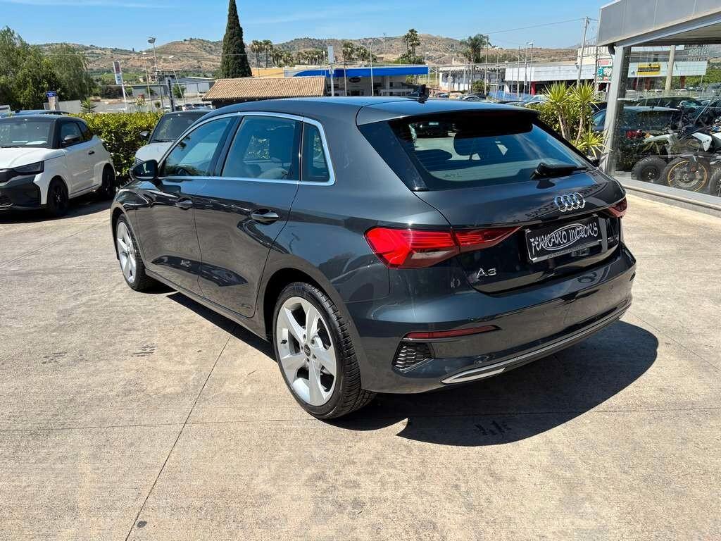 Audi A3 SPB 35 TDI S tronic 2022 / KM 104.000 IVA ESPOSTA Tua a solo 239 Euro al mese