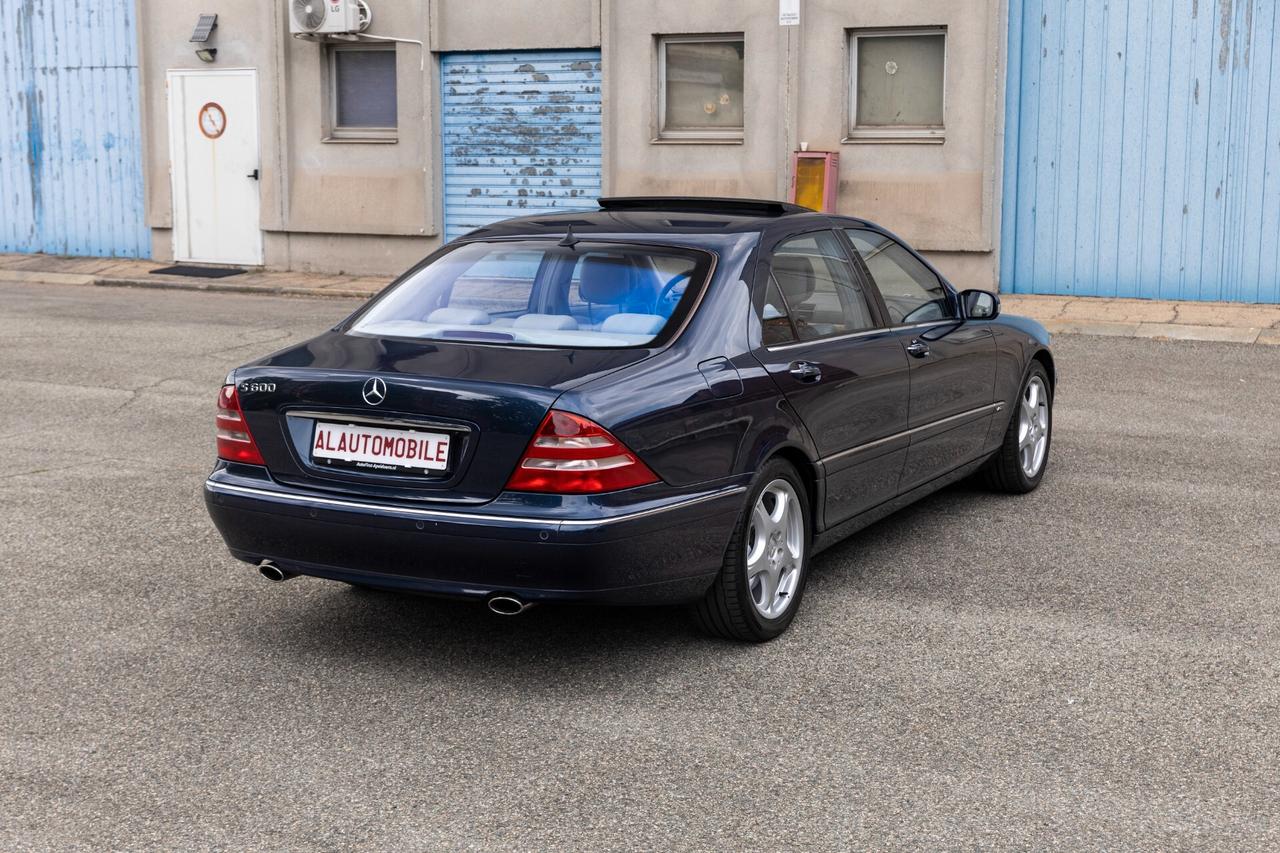 Mercedes-benz S 600 W220 ,V12 *Lunga* Km Certificati* Stupenda