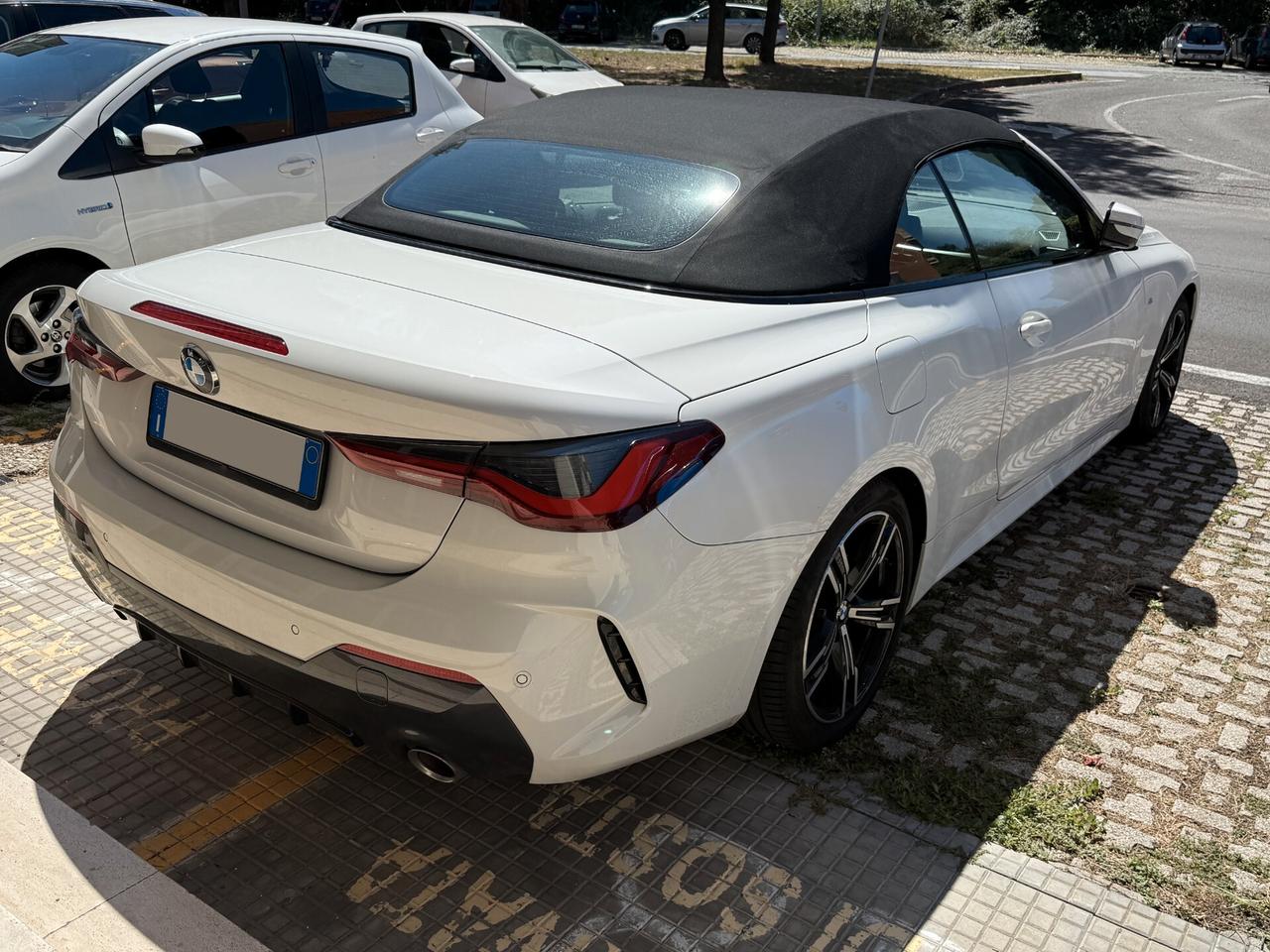 Bmw 420 i M Sport Cabrio full optional prezzo reale no vincolo finanziamento air scarf leve al volante