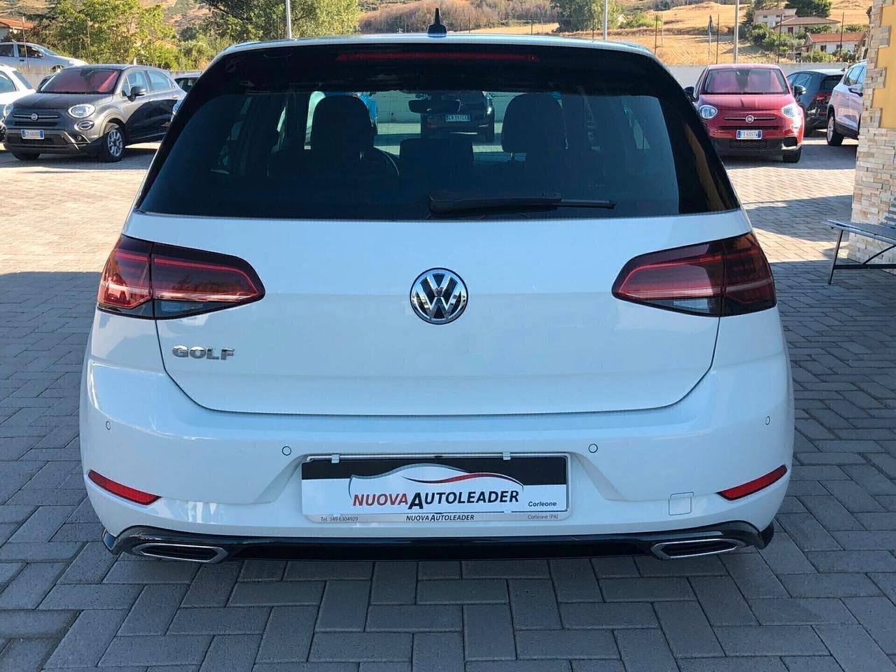 Volkswagen Golf 1.6 TDI 115 CV DSG r-line Sport 2018
