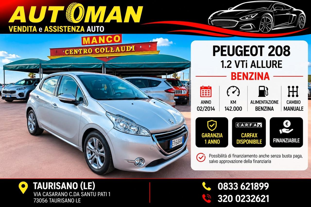 Peugeot 208 1.2 VTi Allure