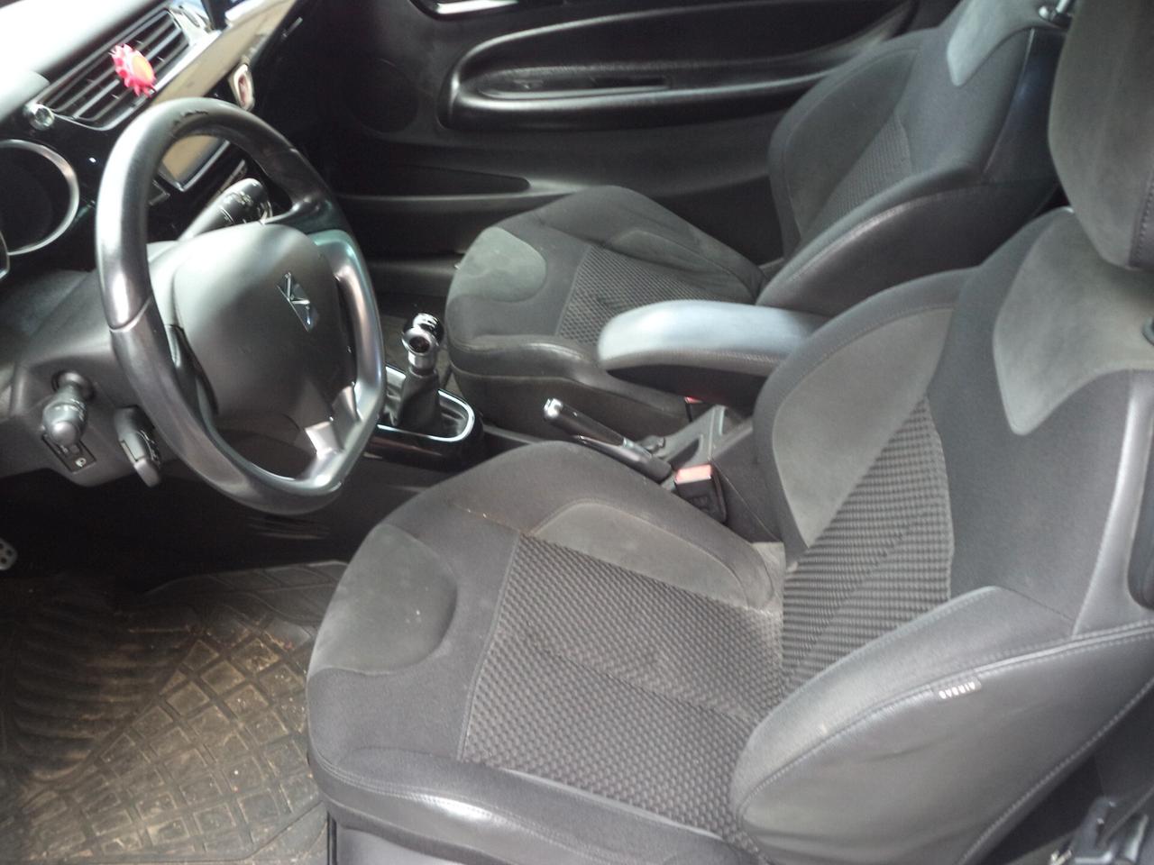Ds DS3 HDi 70CV So Chic BICOLORE OK NEOPATENTATI CINGHIA FATTA