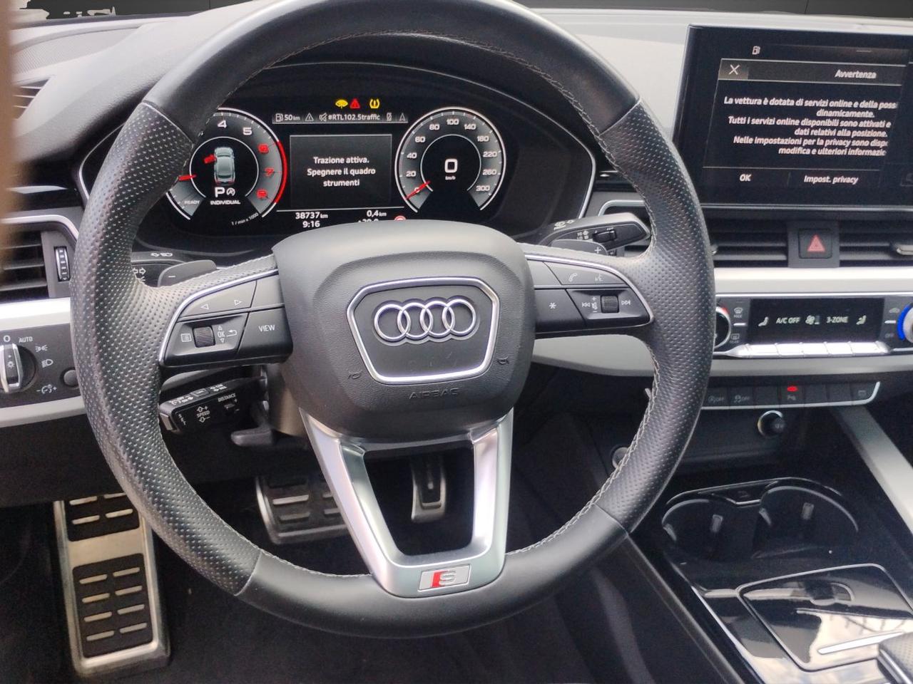 Audi A5 Sportback SPB 40 2.0 tfsi mhev S line edition quattro.TETTO