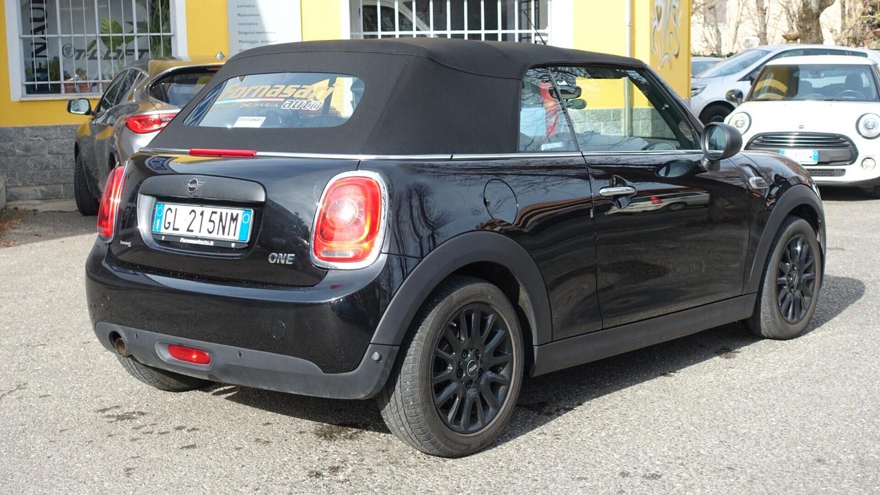 Mini Mini 1.5 One Cabrio neo patentato