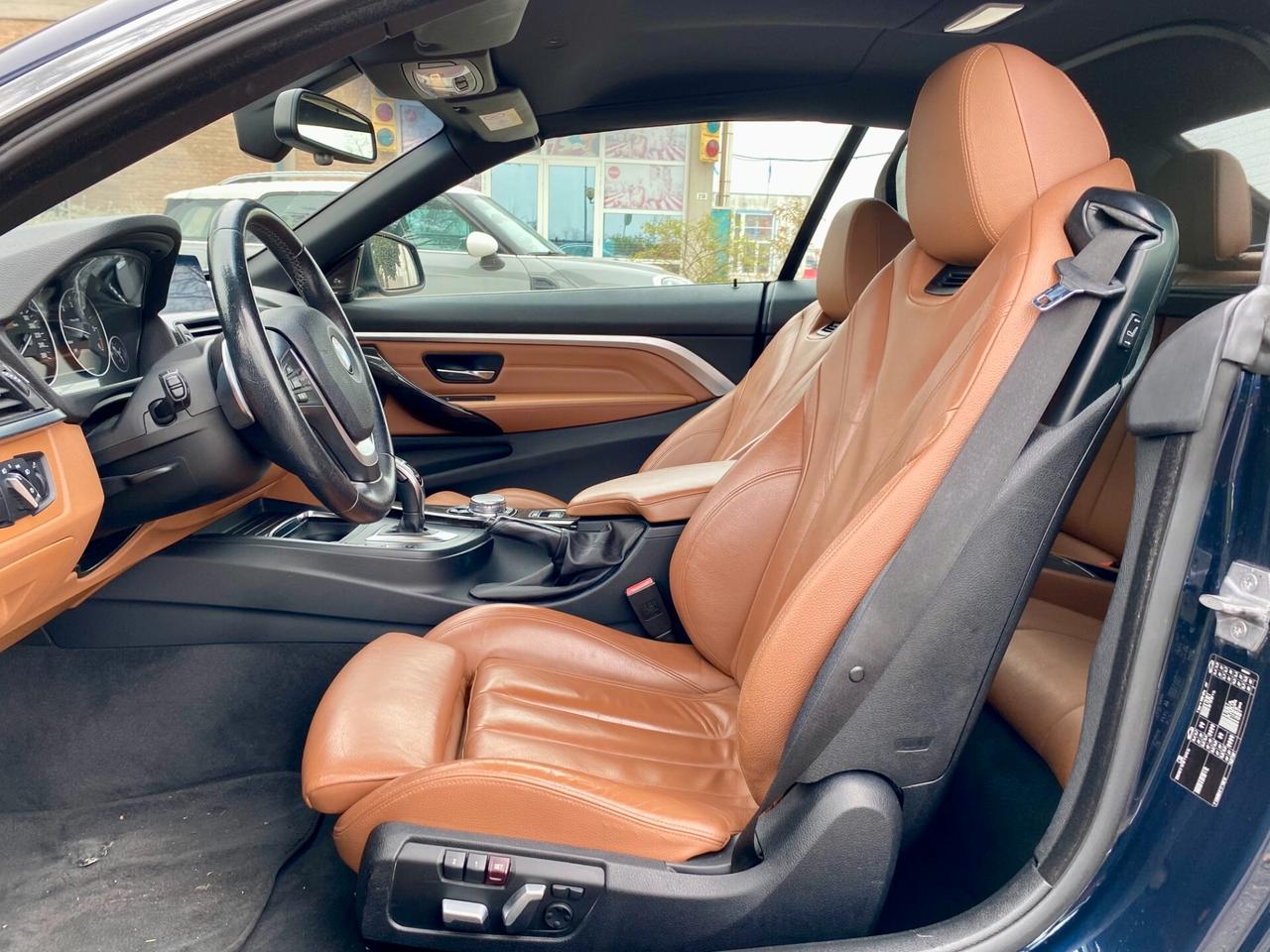 BMW 420 d Cabrio Luxury 190cv auto TAGLIANDI BMW