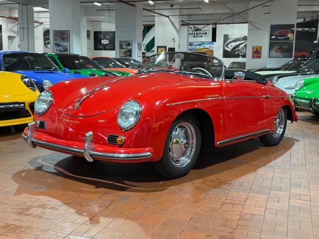 PORSCHE 356 Speedster 1600 A -Matching color-Pelle Nera