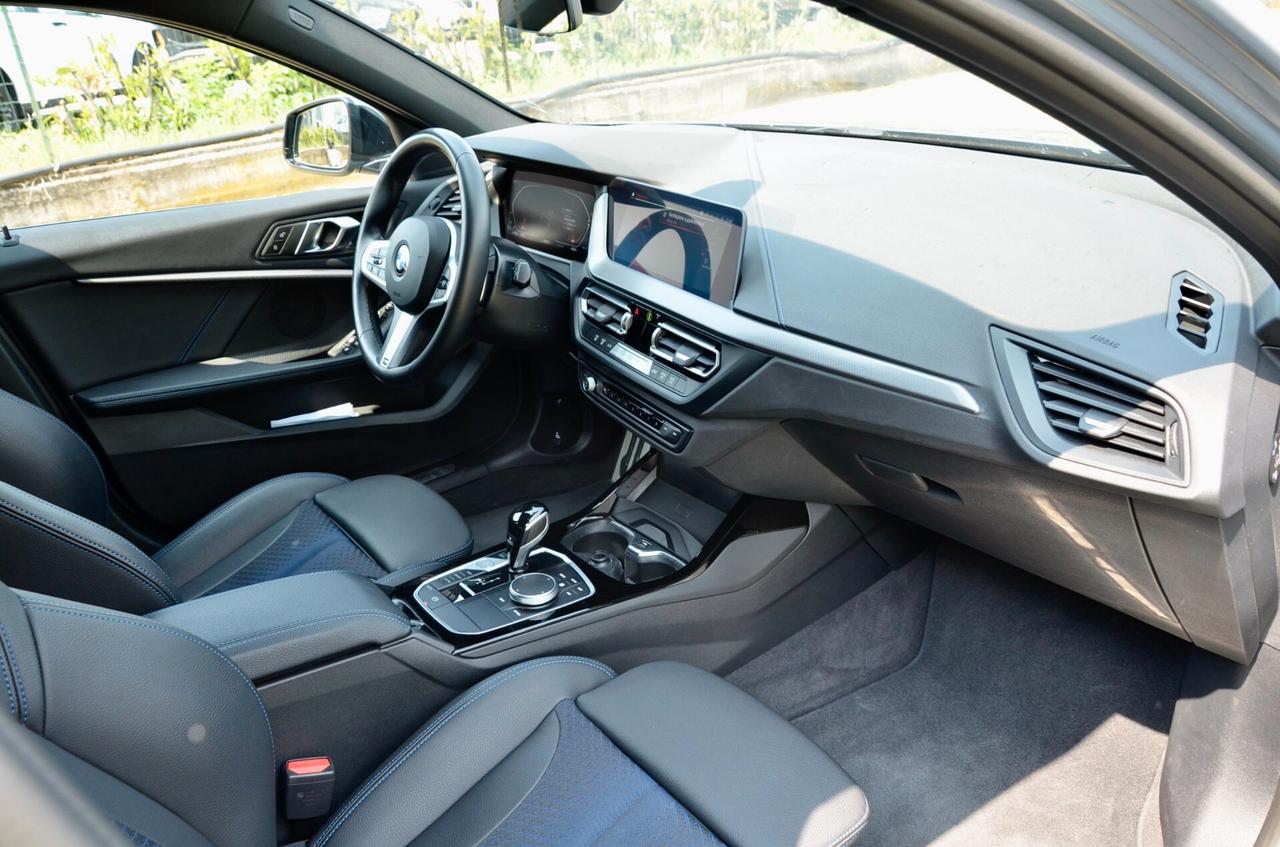 BMW 118d MSPORT 150cv AUTO, GAR. BMW 3/28, SERVICE BMW, UFF ITALIANA, EURO 6D, RETROCAMERA, PERMUTE