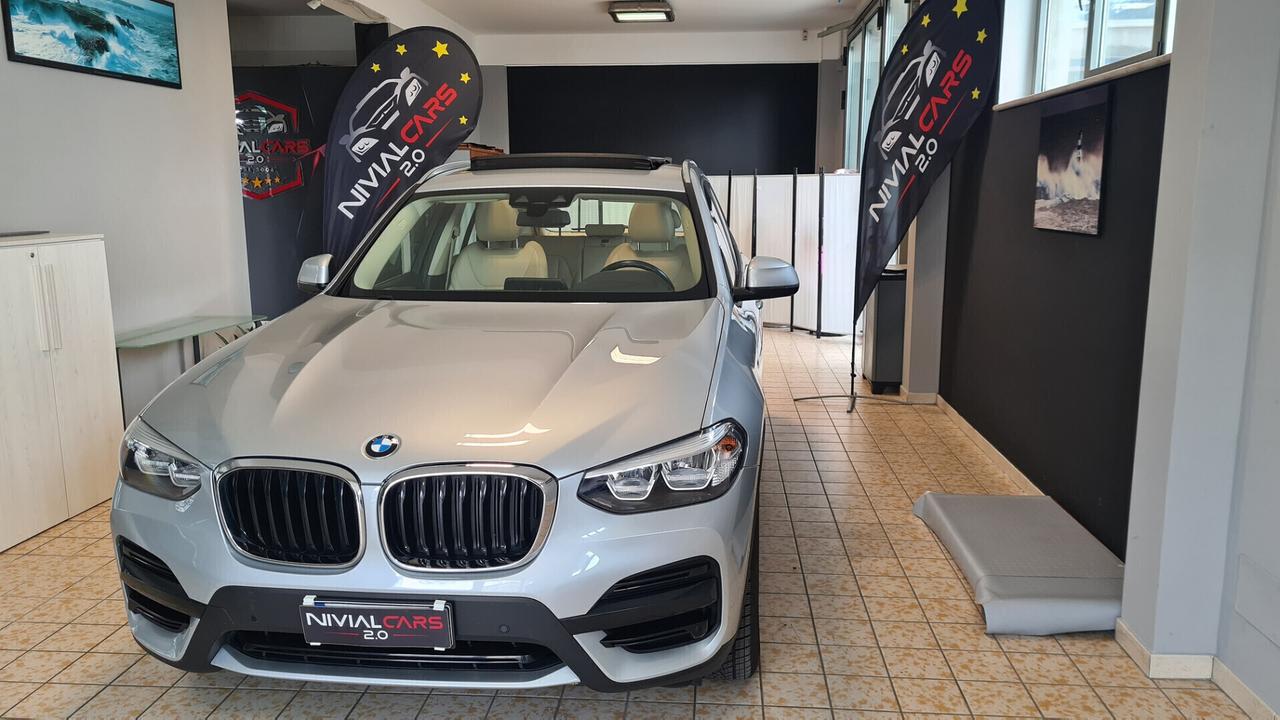 Bmw X3 sDrive 2.0D 150cv TETTO-PELLE- TG. UFF. BMW