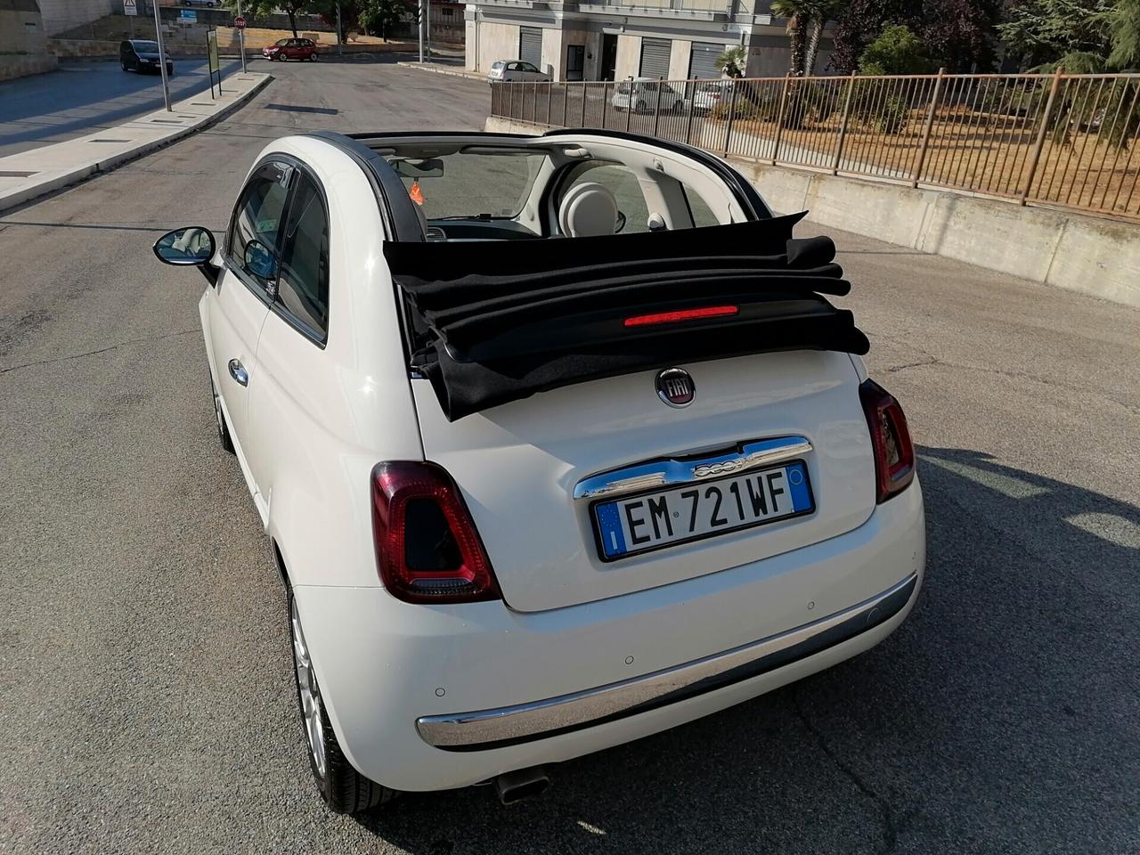 Fiat 500 cabrio 1.2 LOUNGE *83.000 km* 2012