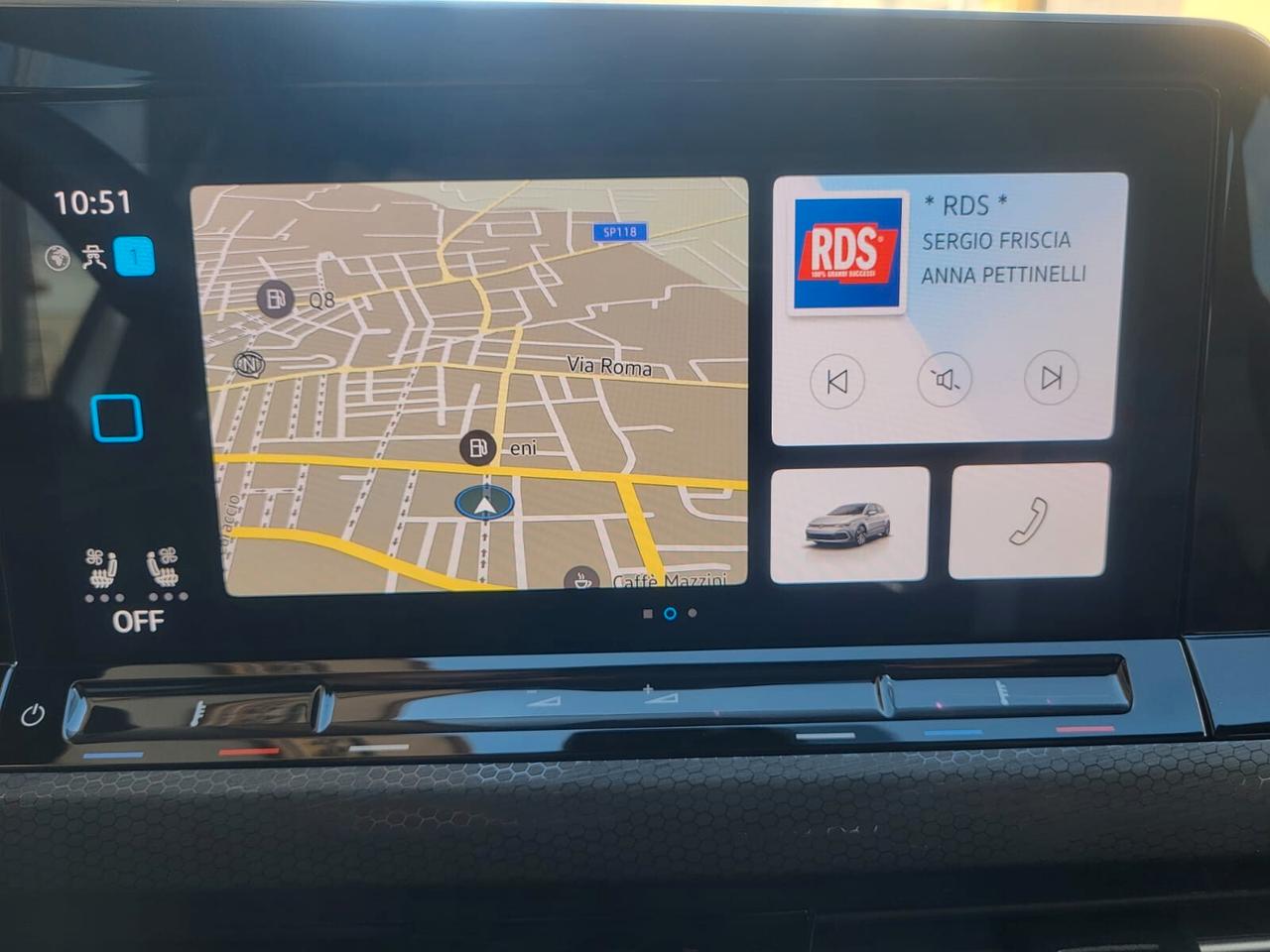 Volkswagen Golf GTI 2.0 DSG 245 CV/PELLE VIENNA / TETTO APRIBILE / FARI IQ...