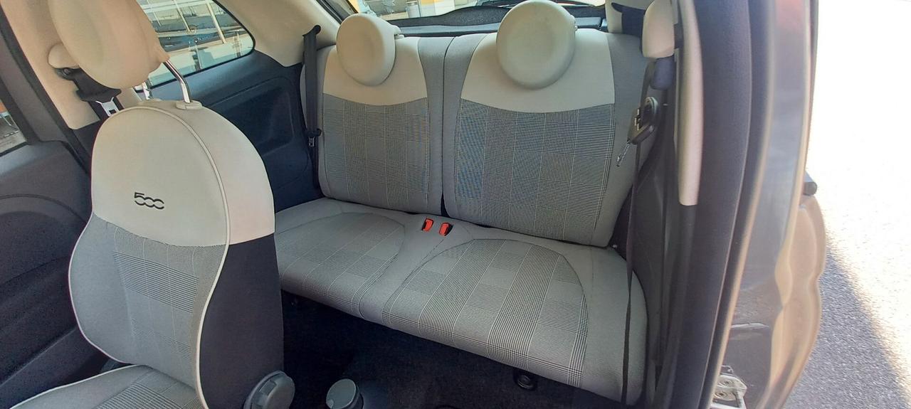 Fiat 500 1.2 Benzina Modello Lounge Totalmente Revisionata e Tagliandata SOLO 90.450 KM. Euro 6B anche per Neopatentati.