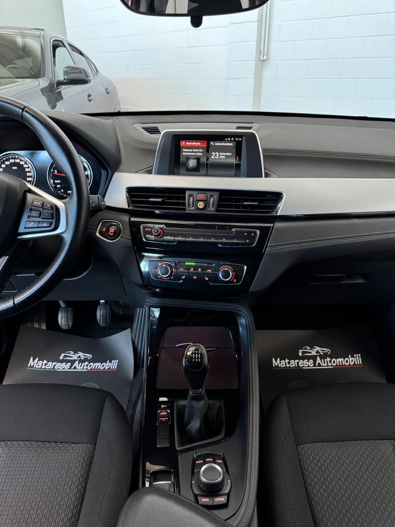 BMW X2 Sdrive 18i 1.5cc 140cv Bluetooth+Clima OK Neopatentati