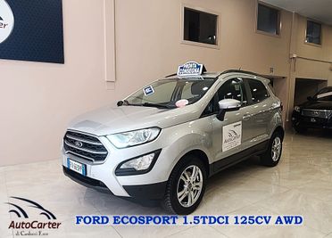 Ford EcoSport 1.5 TDCI 4X4 1propriet COME NUOVA