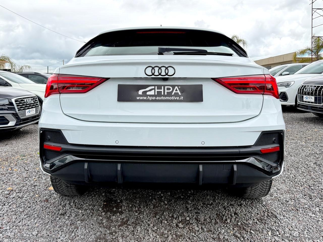 AUDI Q3 SPORTBACK 2.0TDI S-LINE LED RETROCAMERA 360 SONOS