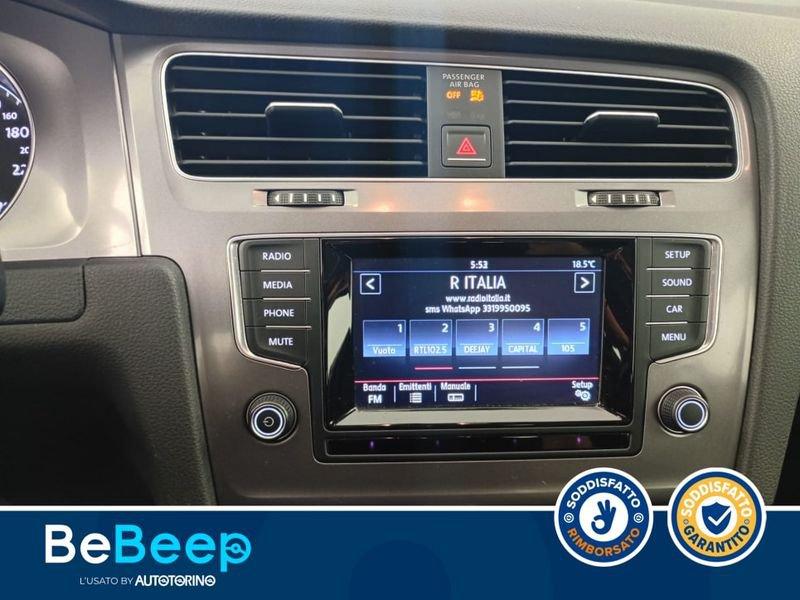 Volkswagen Golf 5P 1.6 TDI TECH&SOUND